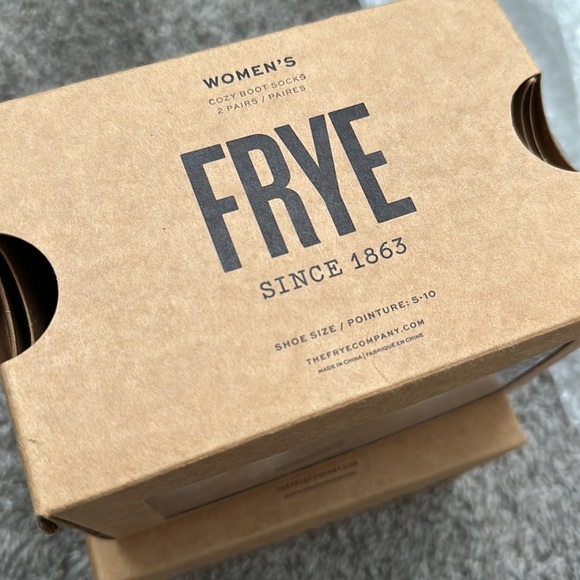 FRYE Women’s Cozy Boot Socks Shoe Size 5-10 - Picture 8 of 9